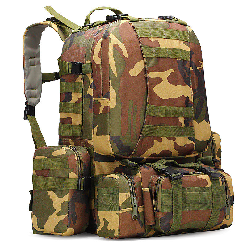 Sac a dos 50L Camouflage forêt